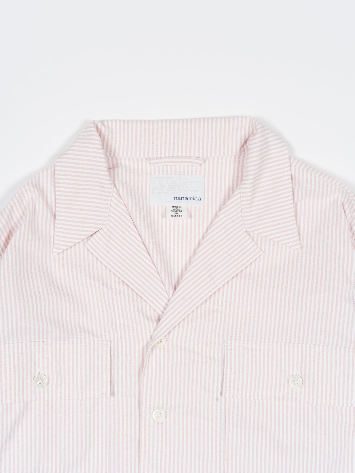 Nanamica Utility Shirt Jacket Pink Garmentory