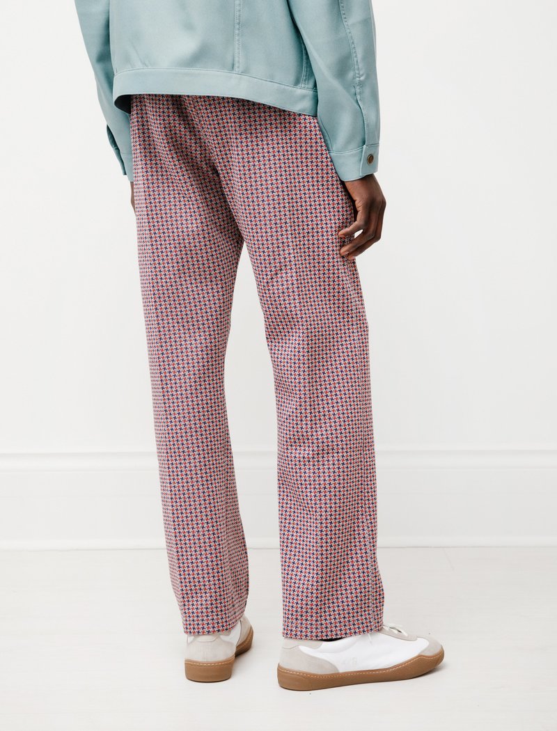 Needles Track Pant - Poly Jacquard Windmill | Garmentory 