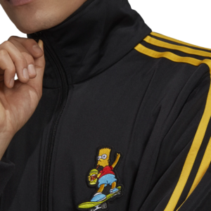adidas The Simpsons Firebird Track Top Black/Yellow