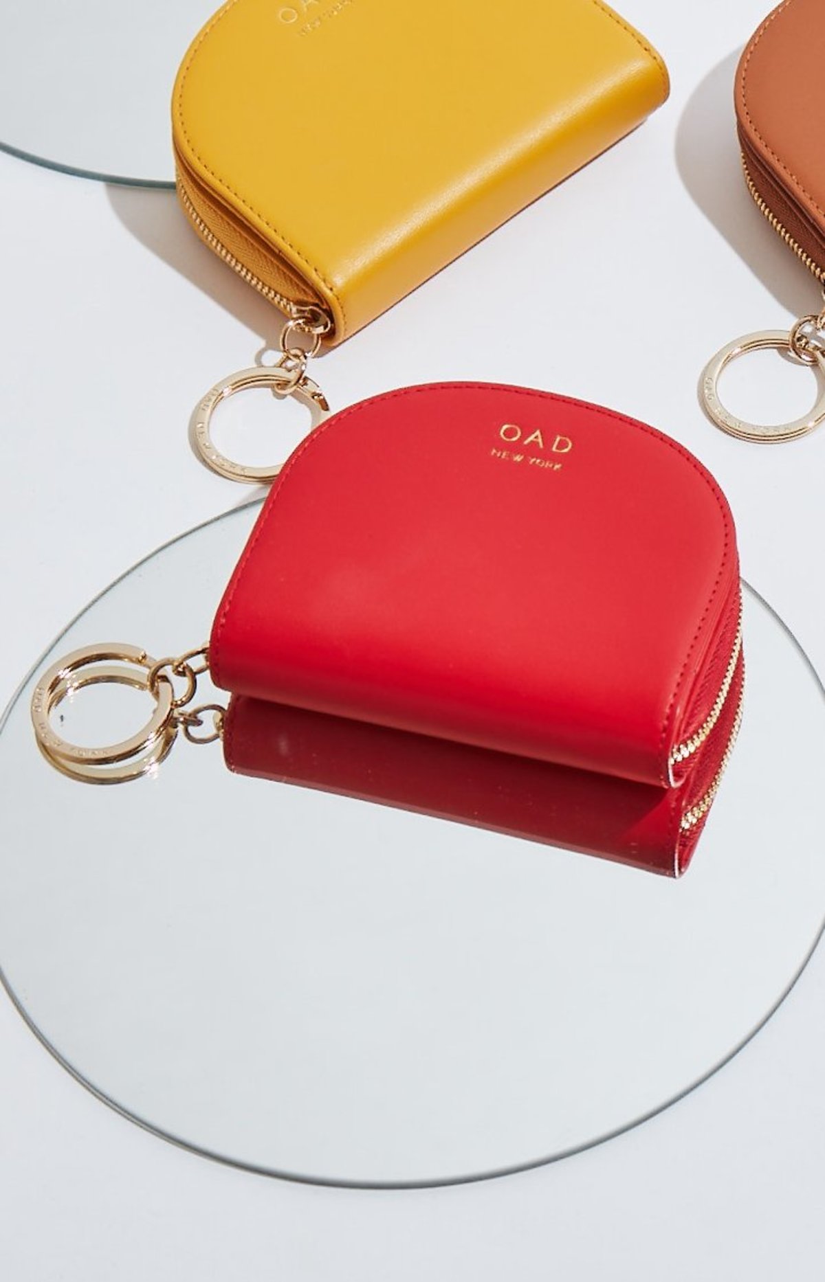 OAD Dia Mini Mirror Wallet - Classic Red | Garmentory