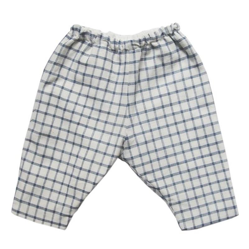 Kids Maki Two Piece Mille Set - Blue Gingham