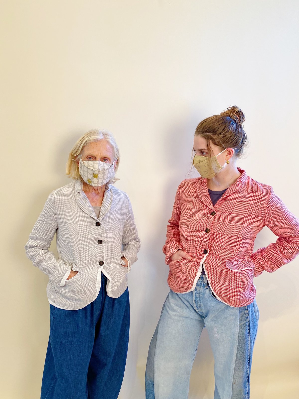 Hannoh Wessel Vania Jacket - Red Check | Garmentory