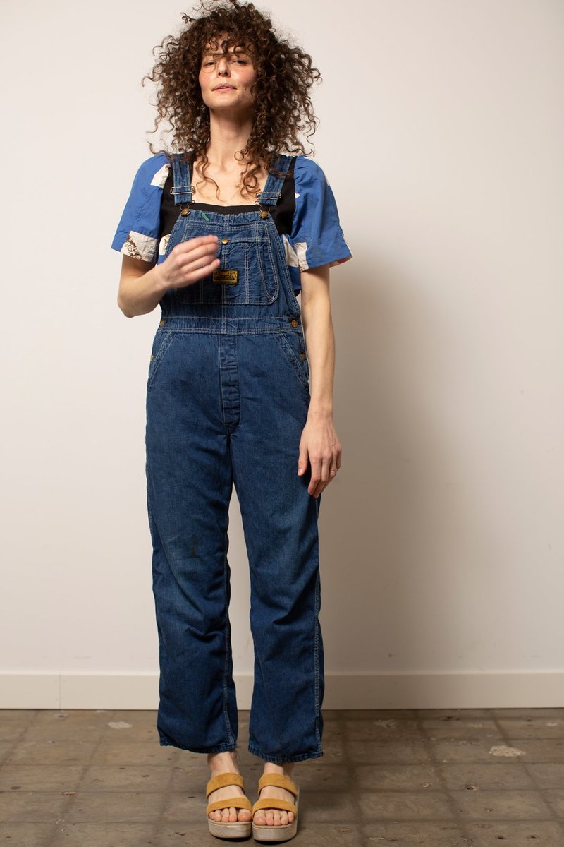 オールインワン・サロペット WASHINGTON DEE CEE FW22 DUNGAREES WITH LOGO (SAWW_0098) Washington Dee Cee Overalls | Garmentory