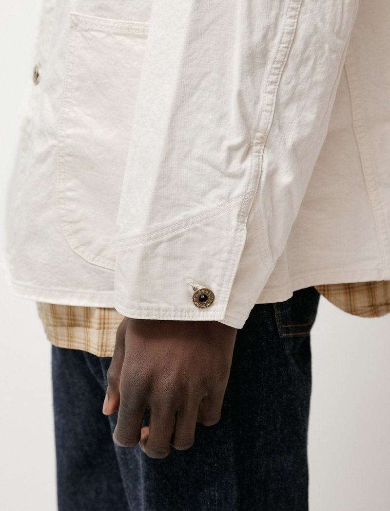 orSlow 1940’S COVERALL エクリュ サイズ3 orSlow 1940's Coverall in One Wash Curated at Jake and Jones