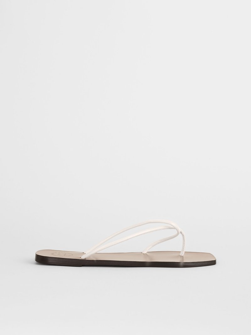 ATP Atelier ALESSANO FLAT SANDAL ICE WHITE