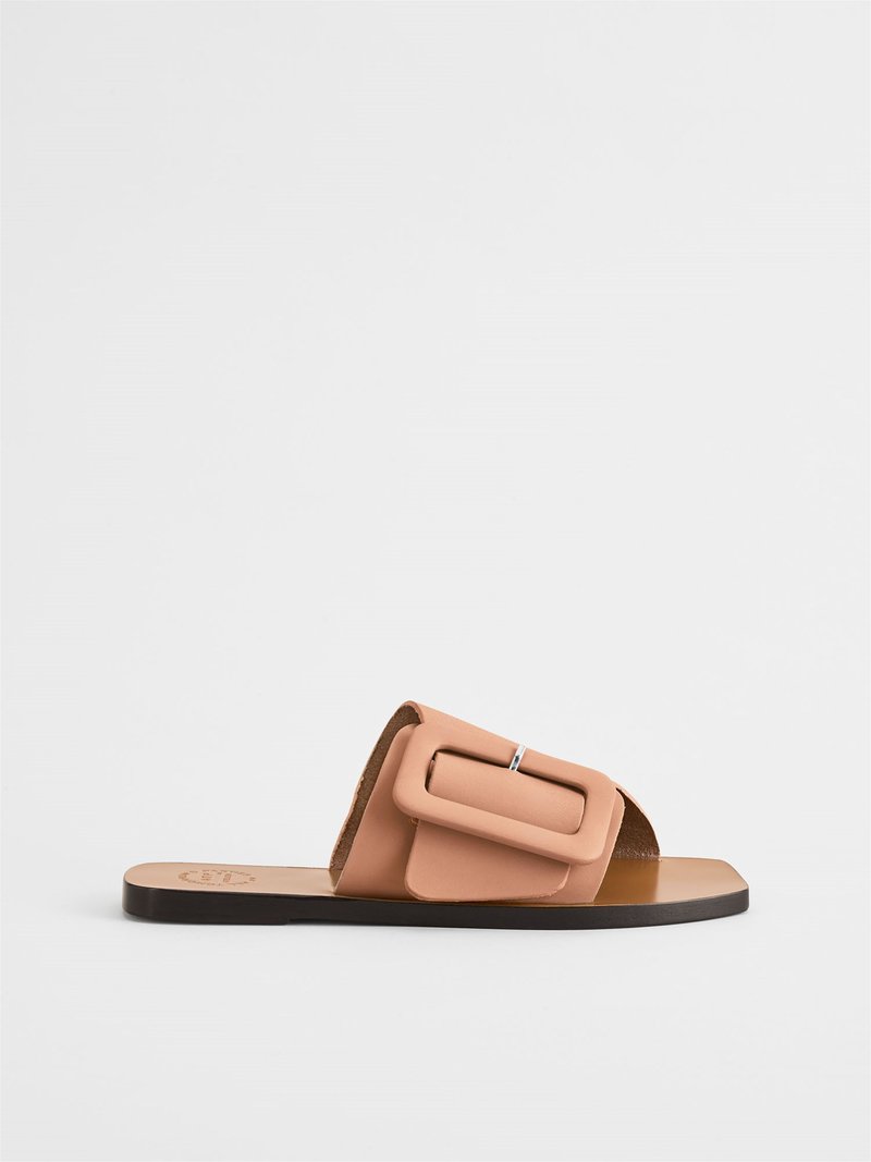ATP Atelier CECI BUCKLE SANDAL - HONEYNUT