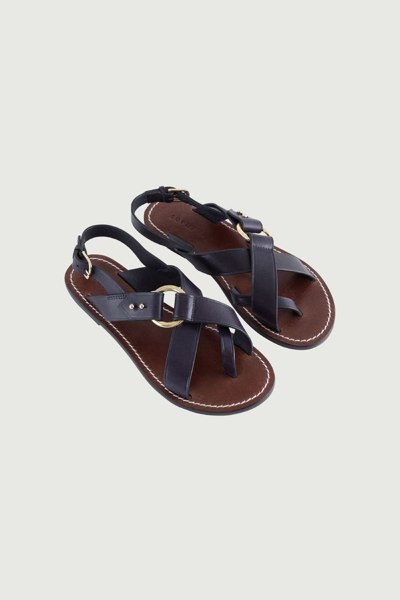 Soeur Florence Sandals Navy