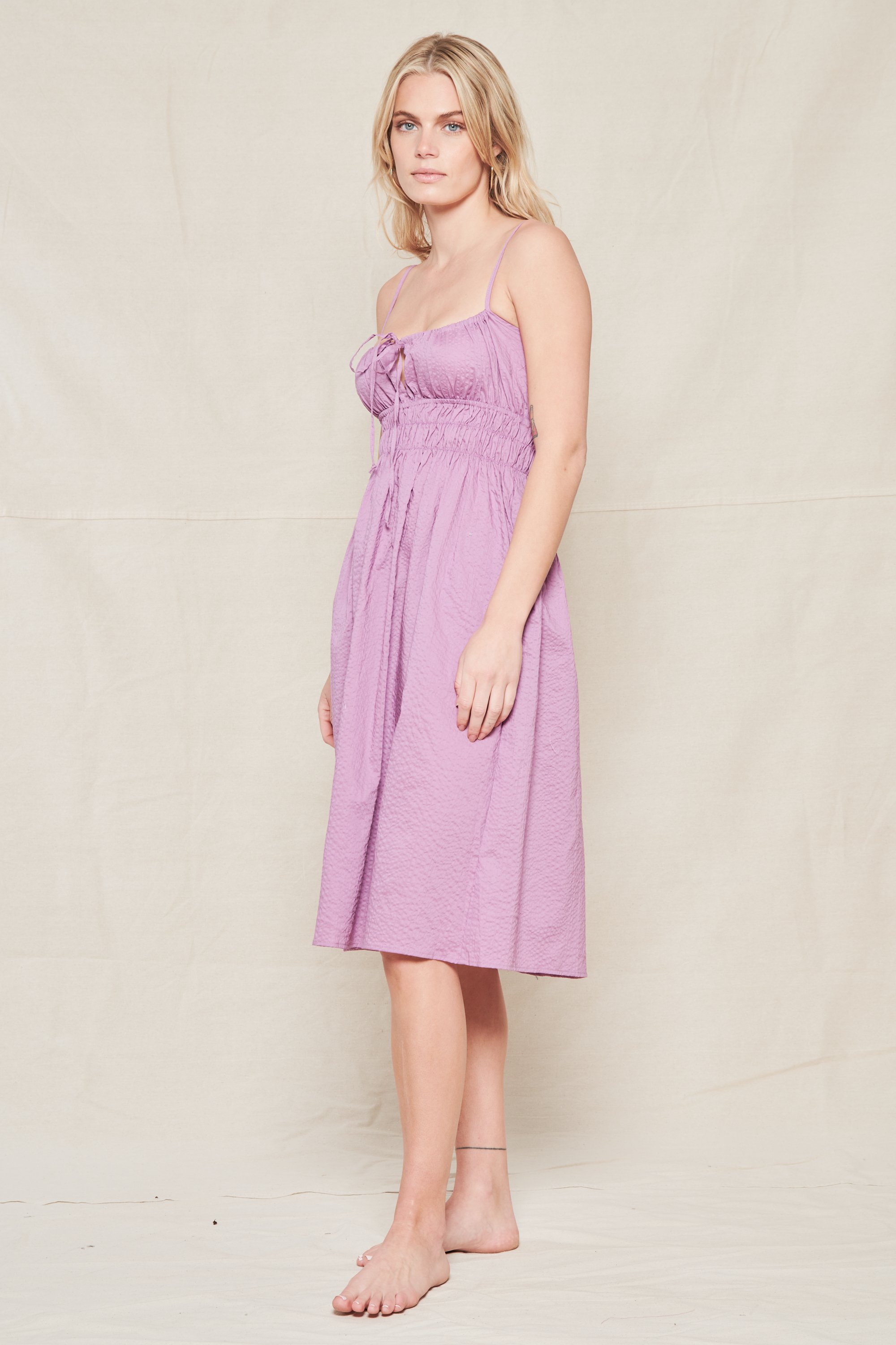 ciao lucia Gabriela Dress - NAVY 