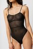 Emilia Bodysuit in Black Sample - Thumbnail 1