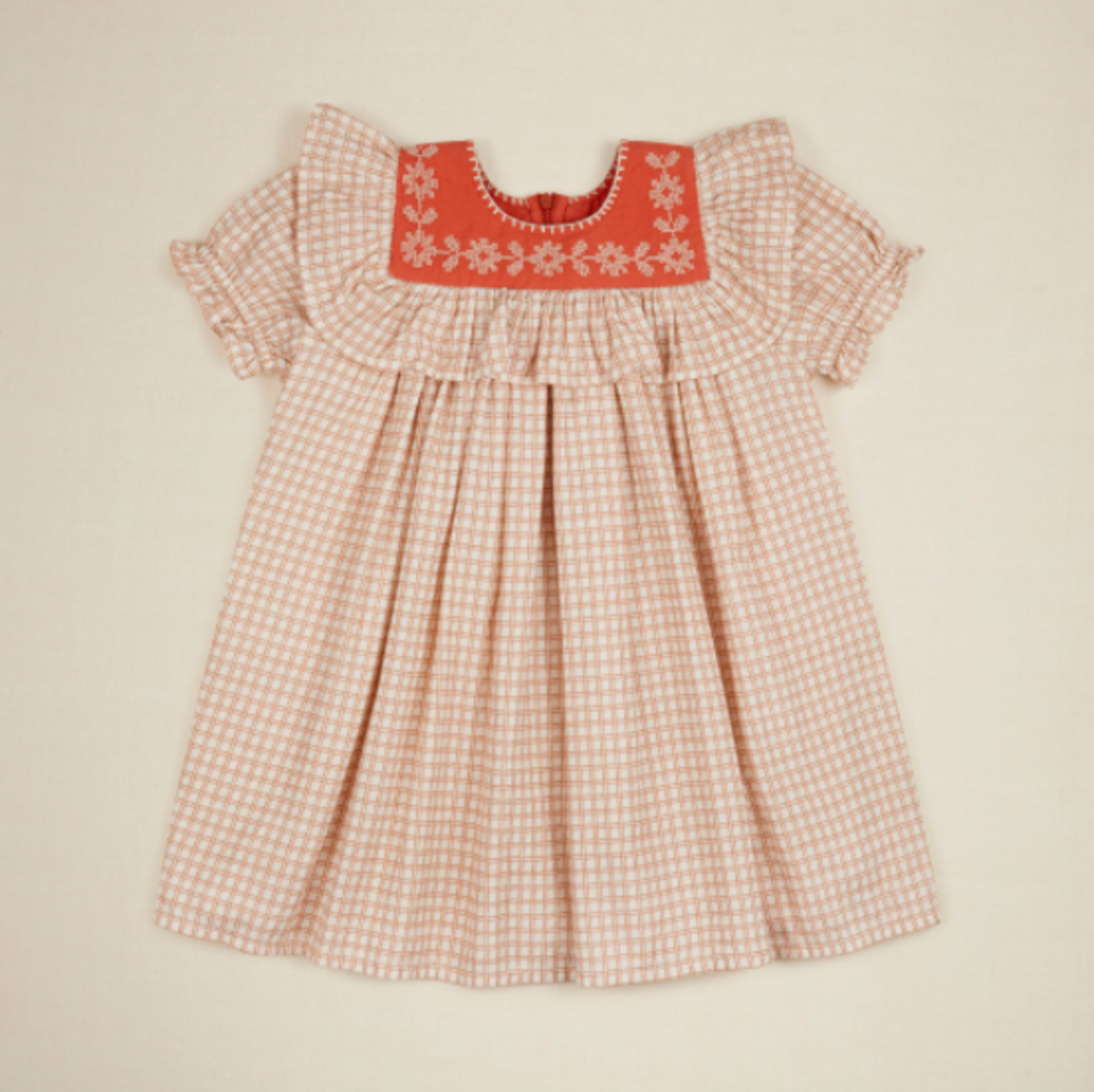 kids Apolina Josephina Dress - Picnic Check | Garmentory