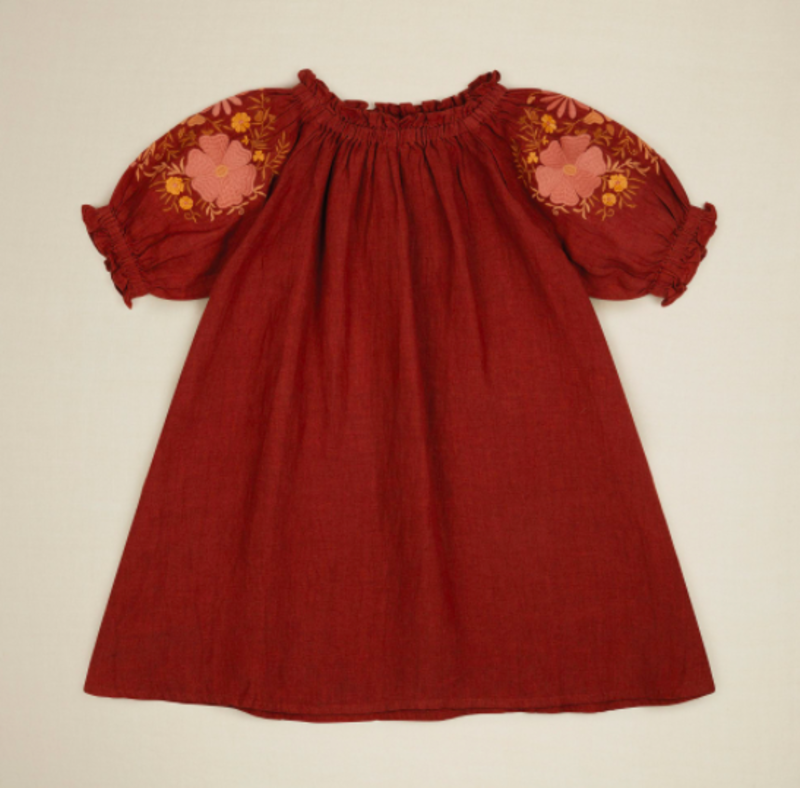 kids Apolina Vera Dress - Earth | Garmentory