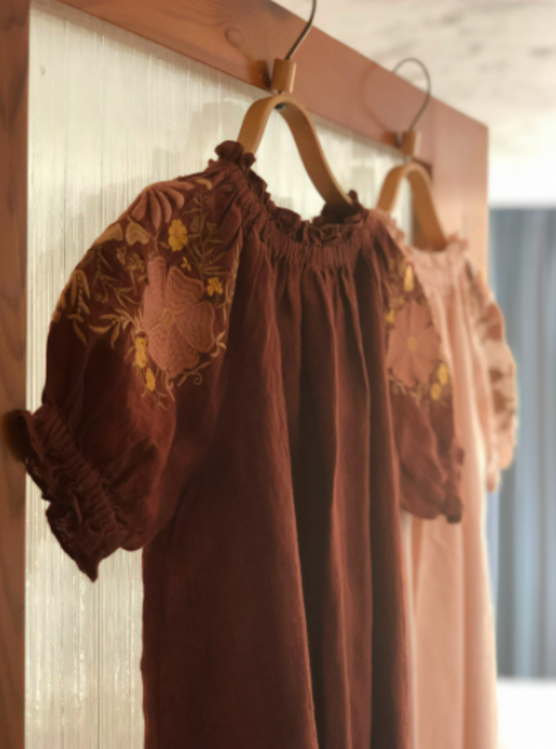 kids Apolina Vera Dress - Earth | Garmentory