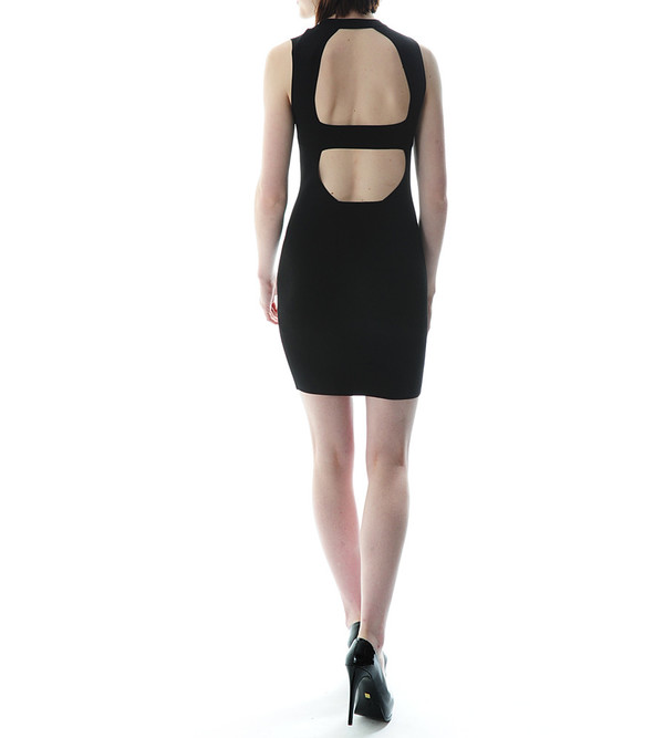 alexander wang open back dress Alexander Wang A-Line Mini Dress with Open Back The Archive Project