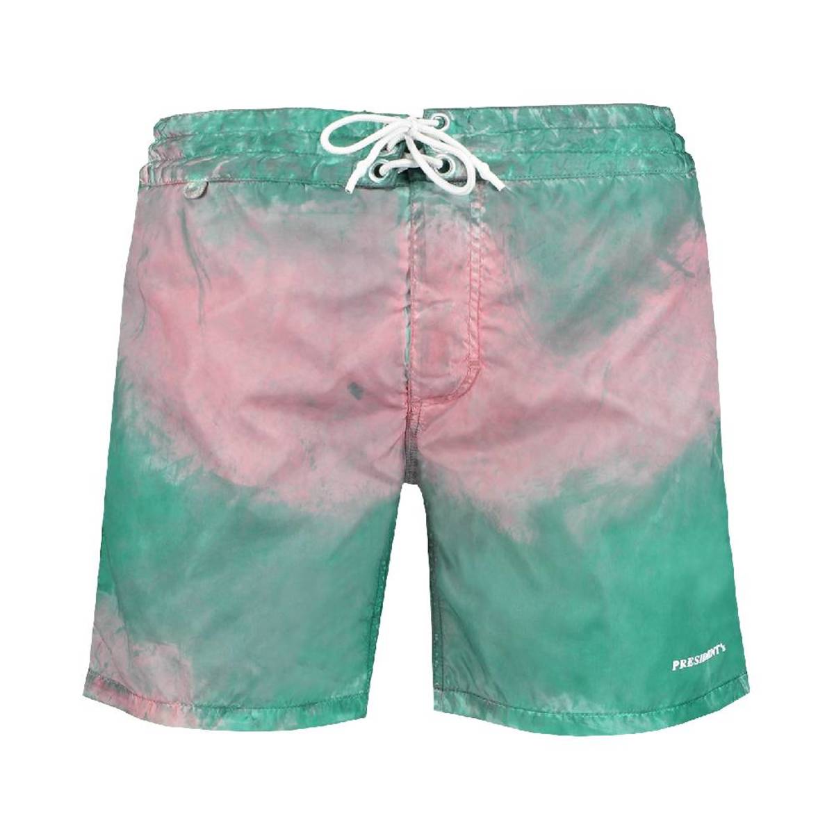 PRESIDENTS Retro Nylon Tie Dye Bathing Suit Garmentory