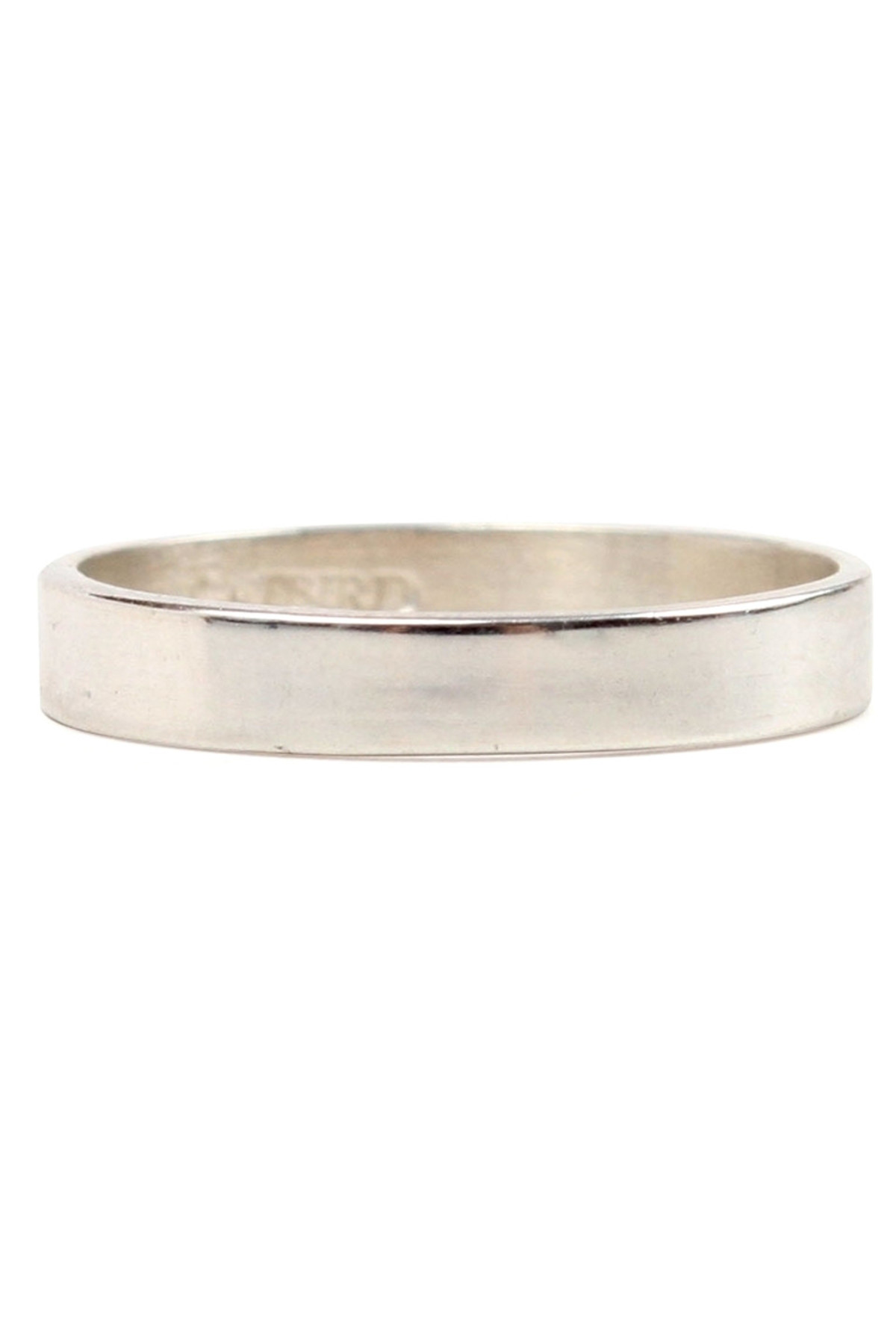 カスタマイズ可【catbird】シルバー Tomboyリング Engravable Stacking Ring in Sterling Silver | Catbird