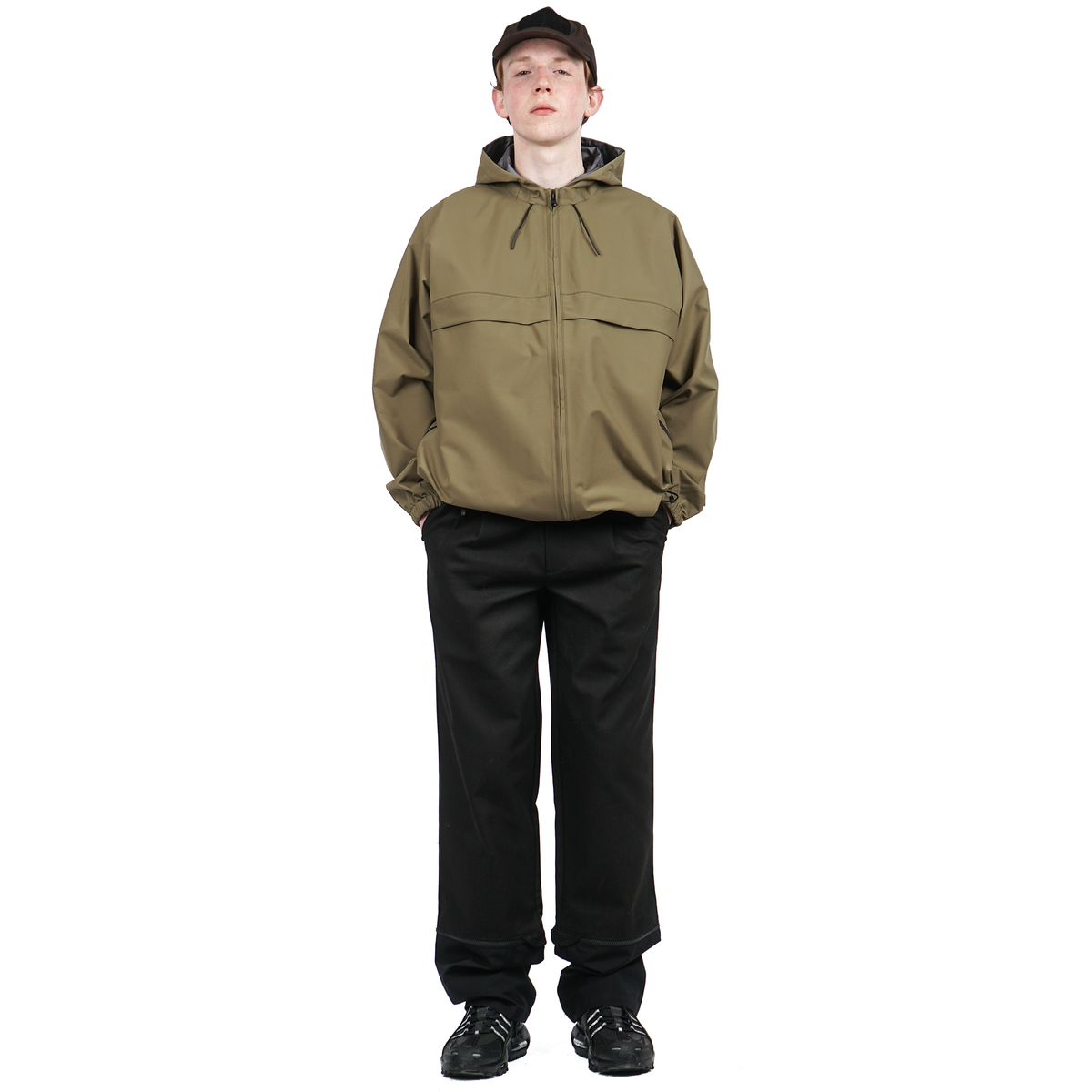 GR10K GORE-TEX DRWN OFF RAINCOAT - ECO OIL | Garmentory