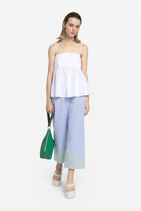 Ottod'ame Gathered Poplin Top