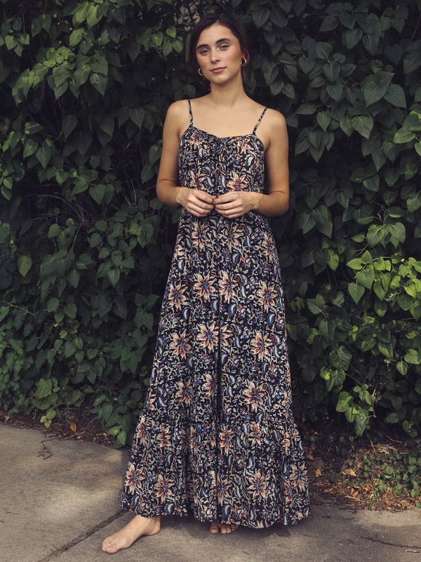 Mille Sienna Maxi Dress - Midnight Garden | Garmentory