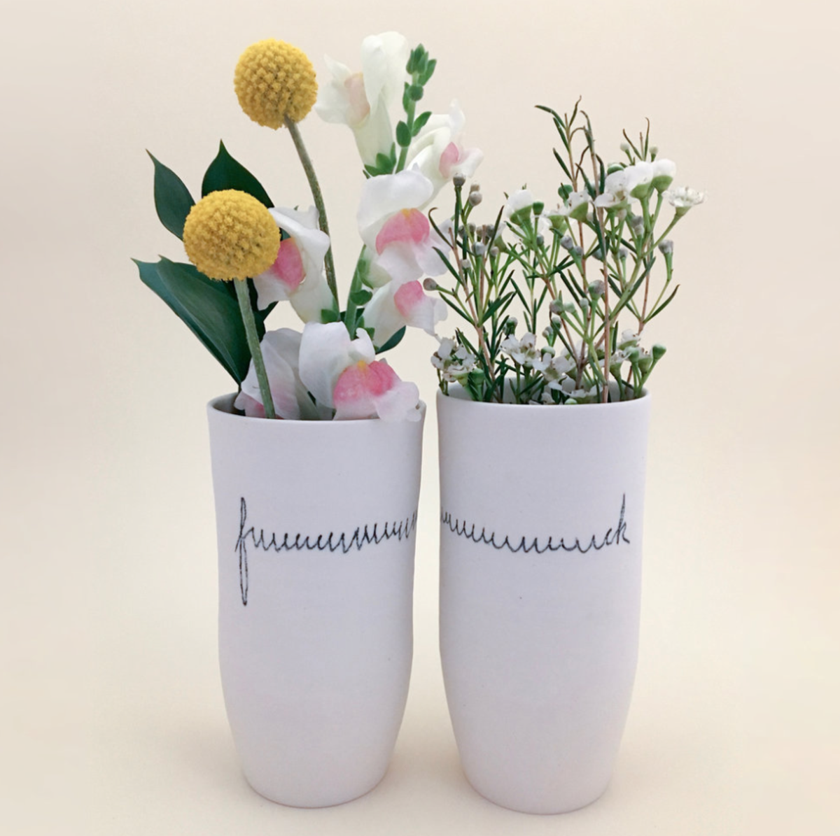 Ceramics and Theory Fuuuuuck Tumbler - Image 1 of 2