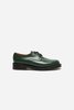 Solovair 3 Eye Gibson Shoe - British Racing Green Hi-Shine - Thumbnail 1