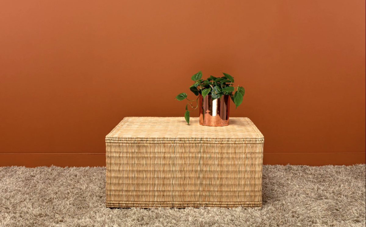 Hawkins New York Woven Coffee Table - Thumbnail 4