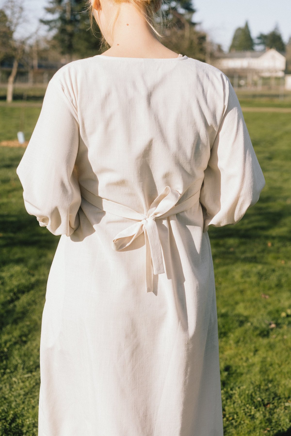 Altar Houseline Latoya Dress - Oatmeal - Image 3 of 6