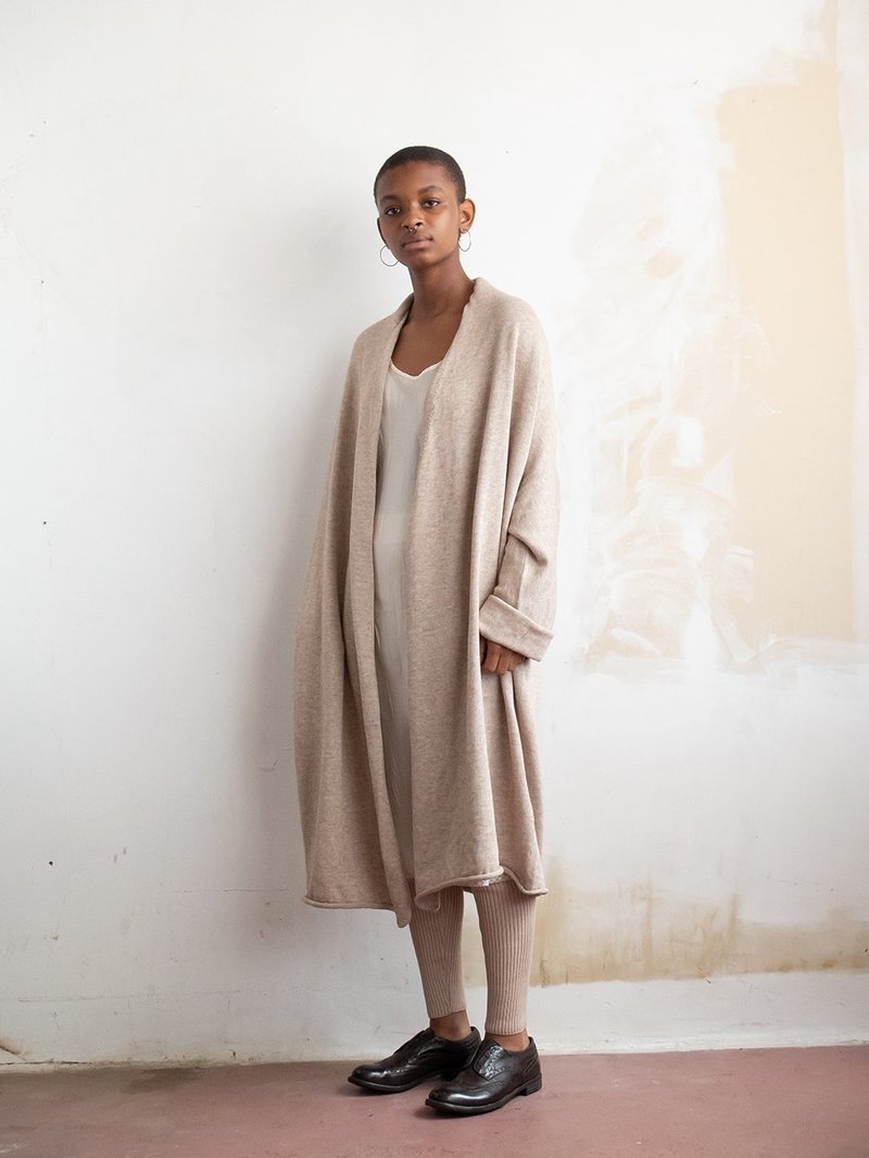 L'Appartement DEUXIEME CLASSE - アパルトモンLAUREN MANOOGIAN SLOUCH CARDIGAN Lauren Manoogian Long Slouch Cardigan - Ecru | Garmentory