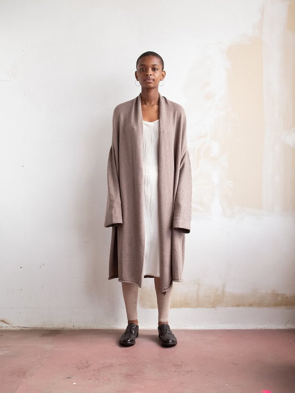 Lauren Manoogian Long Slouch Cardigan - Umber | Garmentory