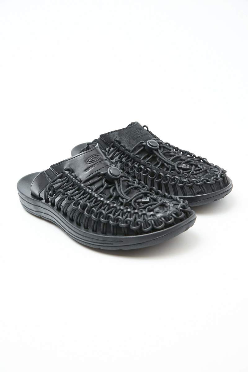 Engineered Garments x Keen Uneek Premium Leather Slide - Triple