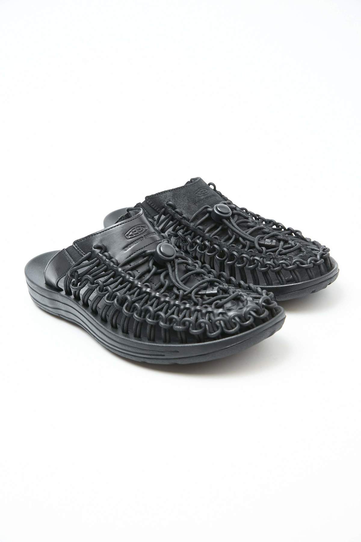 Engineered Garments x Keen Uneek Premium Leather Slide - Triple