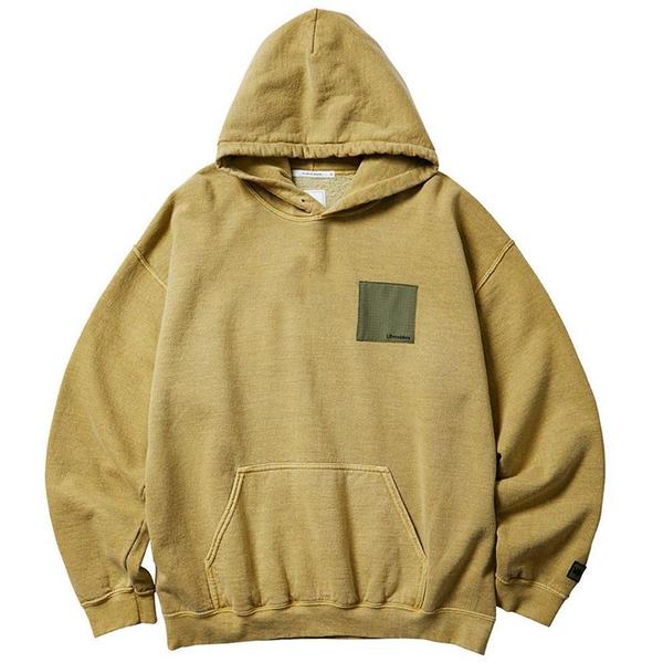 Patchwork Pullover Hoodie 'Sand' Patchwork Pullover Hoodie 'Sand'