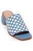 Paloma Wool Chess Sandal - Light Blue/White - Thumbnail 1