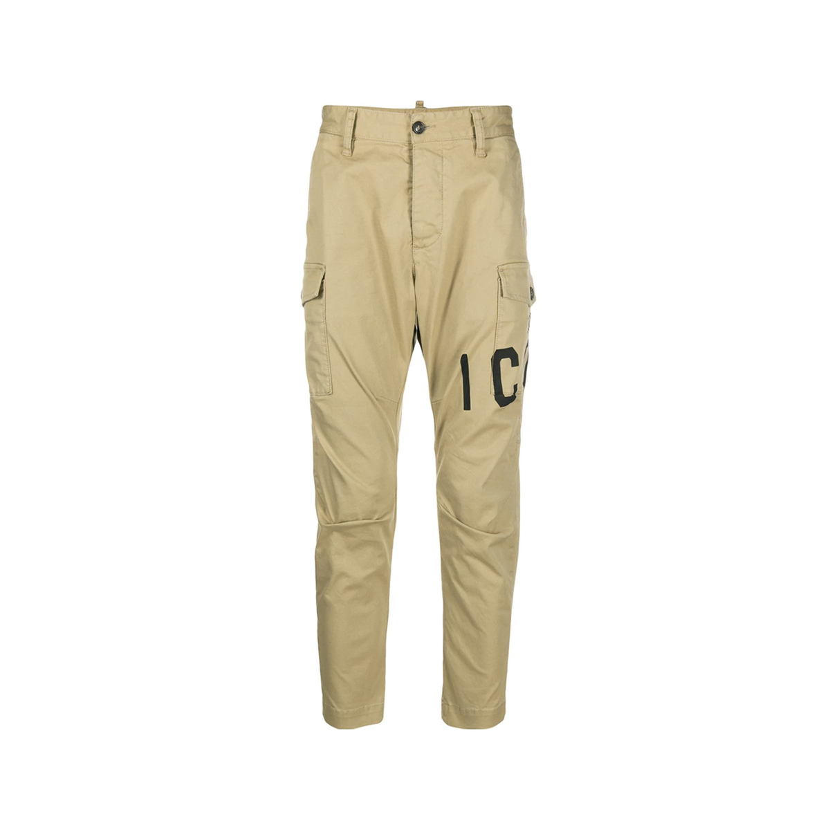 【関税&送料込】Dsquared Army Green Stretch Cotton Cargo Pan Dsquared2 Army Green Stretch Cotton Cargo Pant – LOZURI®