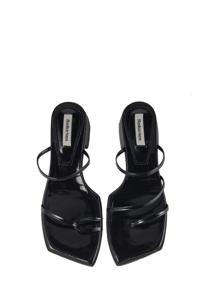 Black Nine West Charlee Mule Charlie One Horse By Lucchese Braided