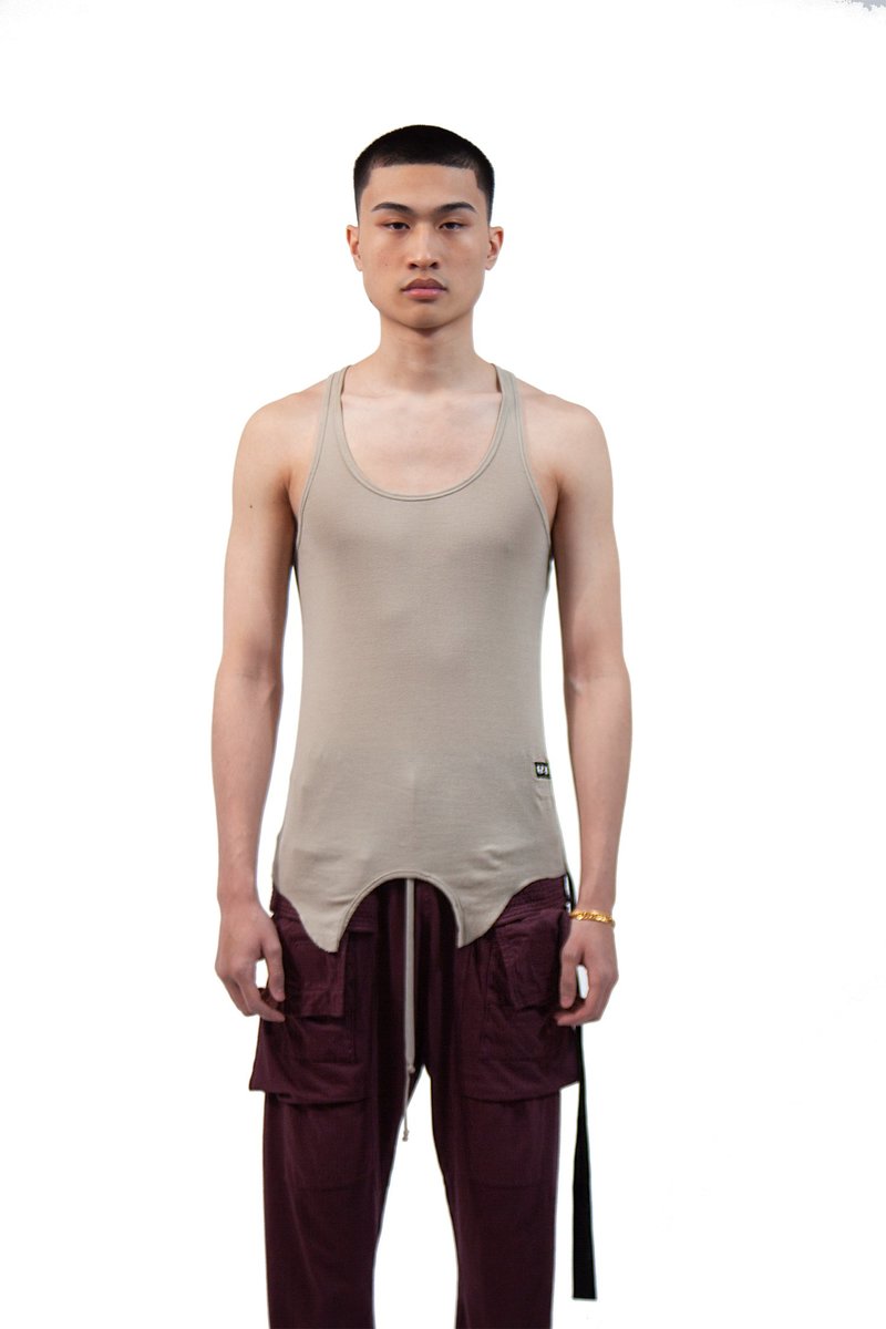 Rick Owens Glory Tank - Pearl | Garmentory