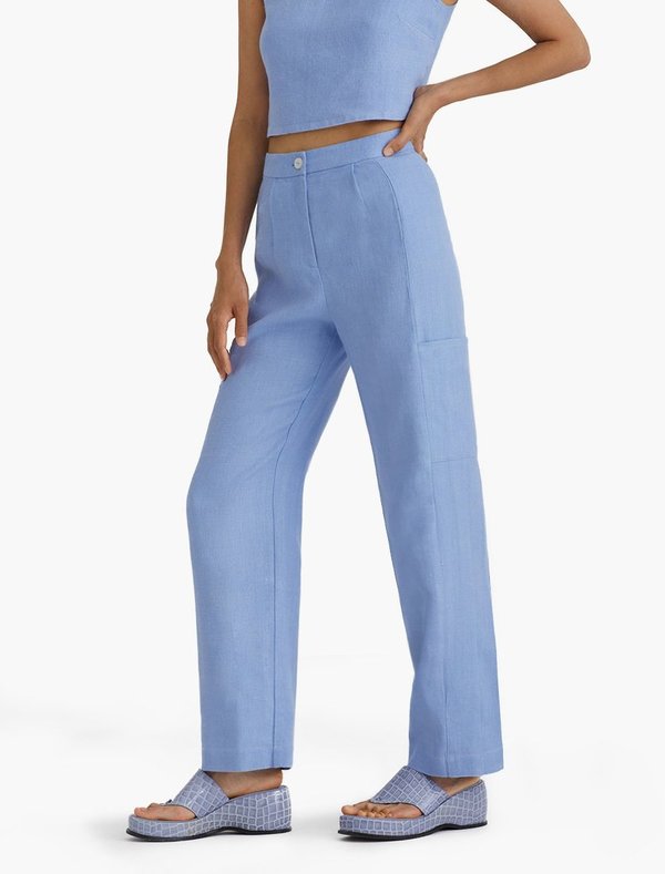 Paloma Wool Ross Trouser - Light Blue Paloma Wool Ross Trouser - Light Blue
