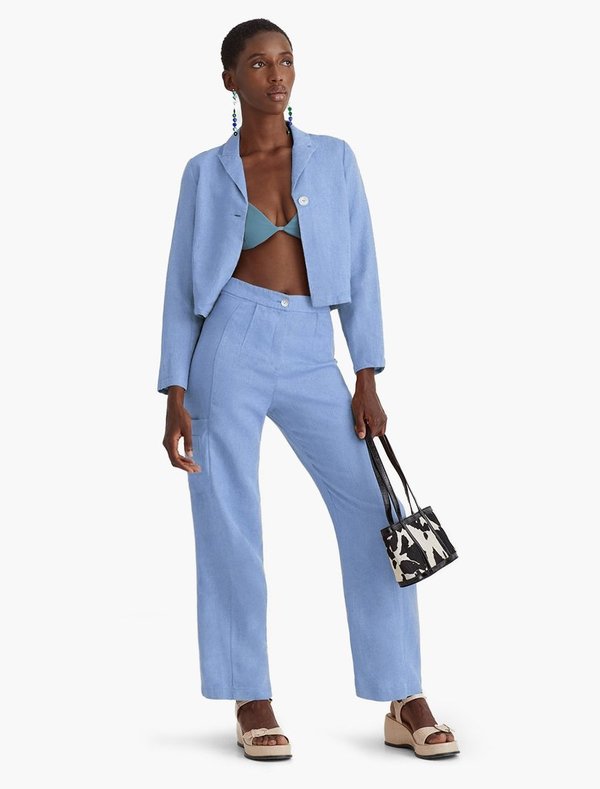 Paloma Wool Ross Trouser - Light Blue Paloma Wool Ross Trouser - Light Blue