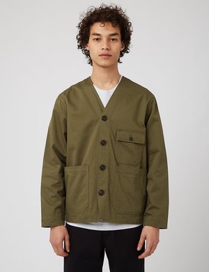 Universal Works Cabin Jacket - Light Olive | Garmentory