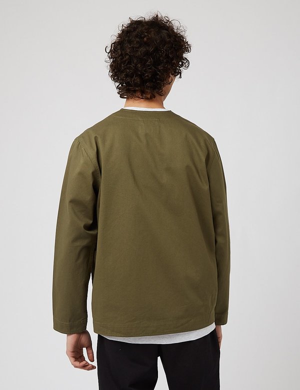 Universal Works Cabin Jacket - Light Olive | Garmentory