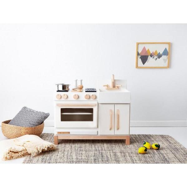 milton & goose essential play kitchen white milton & goose essential play kitchen white