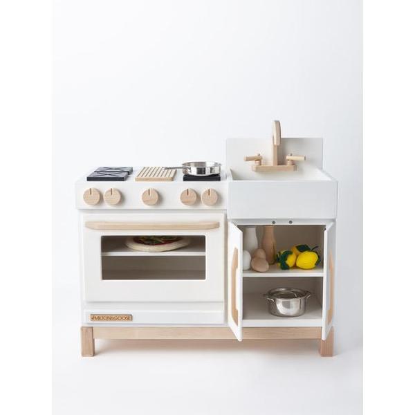 milton & goose essential play kitchen white milton & goose essential play kitchen white