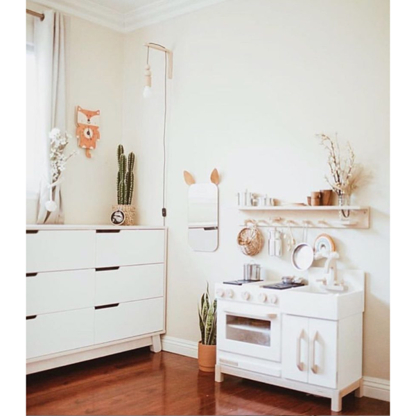 milton & goose essential play kitchen white milton & goose essential play kitchen white