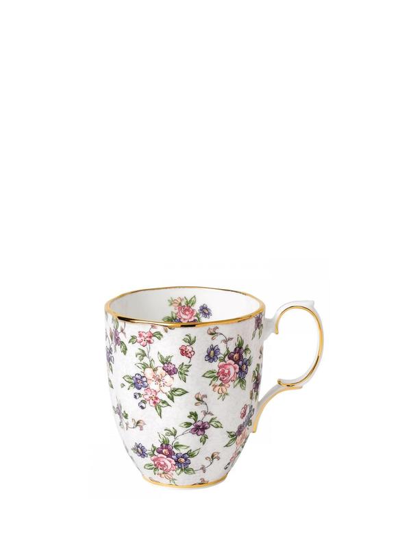 100 Years 1940 English Chintz Mug 100 Years 1940 English Chintz Mug
