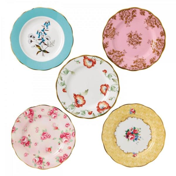 100 Years 1950-1990 5P Plate Set 100 Years 1950-1990 5P Plate Set