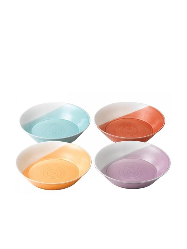 1815 Bright Colors Pasta Bowls, Set of 4 1815 Bright Colors Pasta Bowls, Set of 4