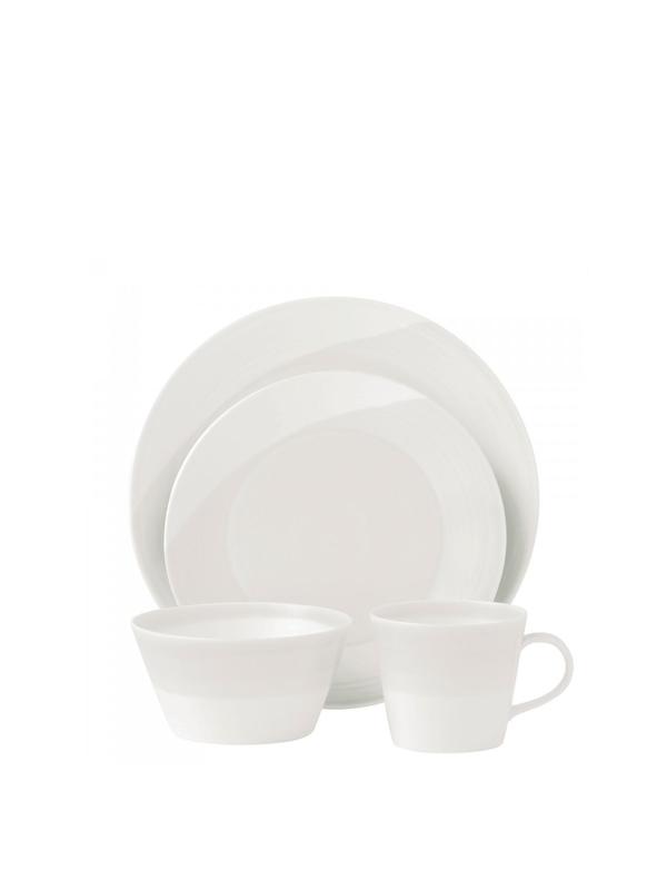 1815 White 4-Piece Place Setting 1815 White 4-Piece Place Setting