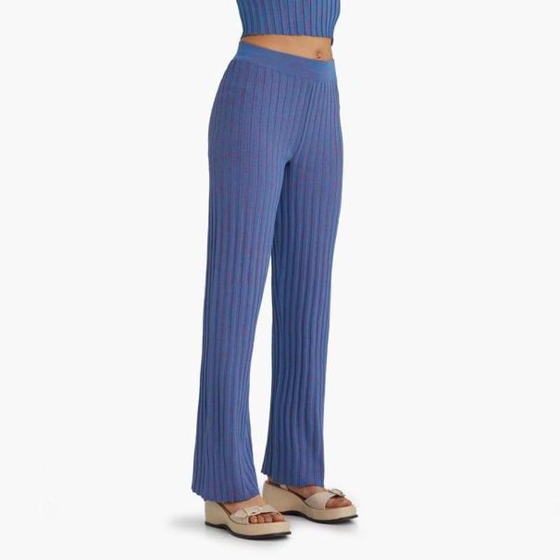 パンツ Paloma wool no 2053 / Ulsan ULSAN-Relaxed fit, washed denim pants with forward seams and