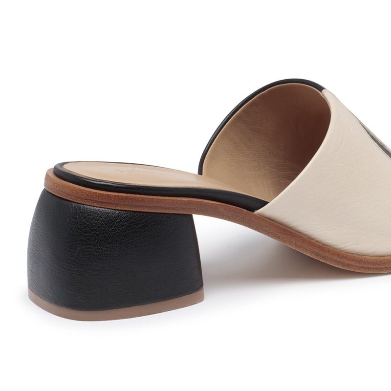 Paloma Wool Tornado Leather Sandals - Black | Garmentory