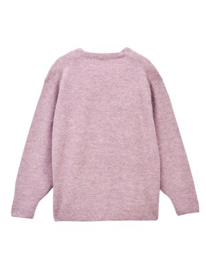 Alpaca Curved Sleeve Cardigan_Light Purple Alpaca Curved Sleeve Cardigan_Light Purple