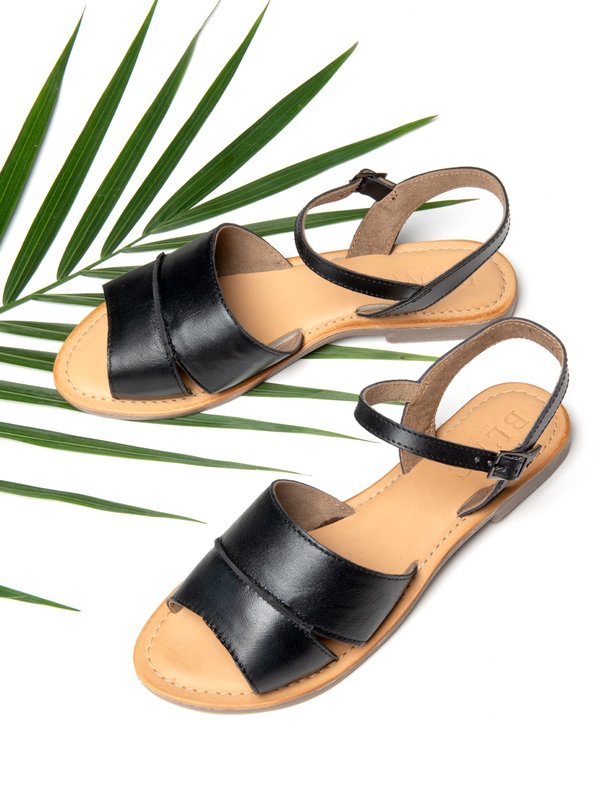 Ankle Strap Sandal_Black Ankle Strap Sandal_Black